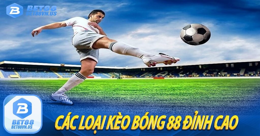 Các loại kèo bóng 88 đỉnh cao